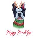 Roliga hundporträtt för julklappar