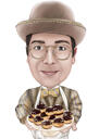 Baker Caricature Cake Studio-logoet