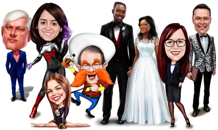 Themed Caricatures