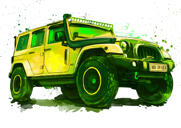 Car Cartoon from Photos