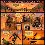 Handgezeichneter Comic