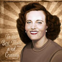 Vintage Portrait Painting from Photo