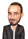 Caricaturi de companie - Caricatură separată a angajaților