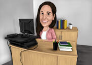 Custom Colleague Caricature