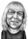 Portrait in Black and White Style