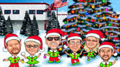 Ajouter une touche d'humour des fêtes : 10 styles de caricatures de Noël pour le B2B