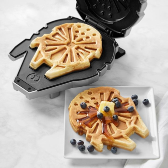 12. Star Wars Millennium Falcon Waffle Maker Iron-1
