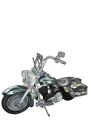 Caricatura de motocicleta Harley-Davidson personalizada