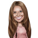 Photo to Caricature Custom Drawn by Artist