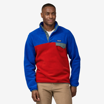 8. En lätt Synchilla® Snap-T® Fleece Pullover för män-0