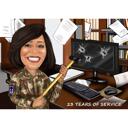 Legend Has Retired - Retirement Caricature Gifts