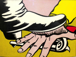 7. Roy Lichtenstein, "Le pied et la main" (1964)-0