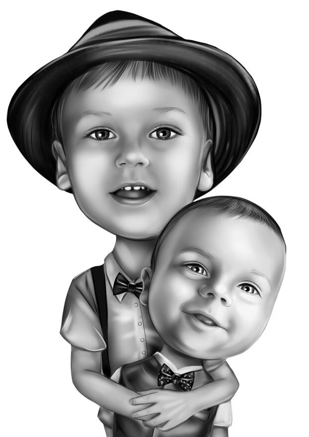 Two Brothers - Pen Drawing — Steemit