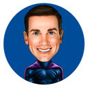 Portrait de super-héros Avatar