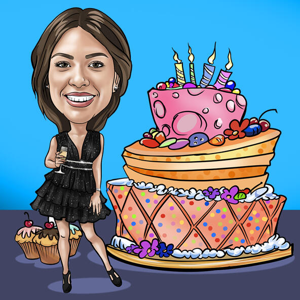 Holidays Caricature
