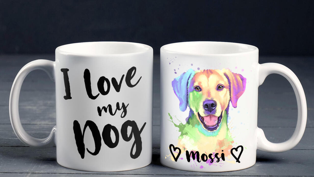 Custom Dog Mug 