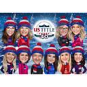 Corporate Group Christmas Caricature from Employee Photos
