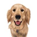 Caricatura personalizzata del Labrador