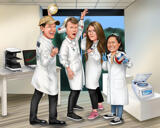 Doctors Group sarjakuva karikatyyri