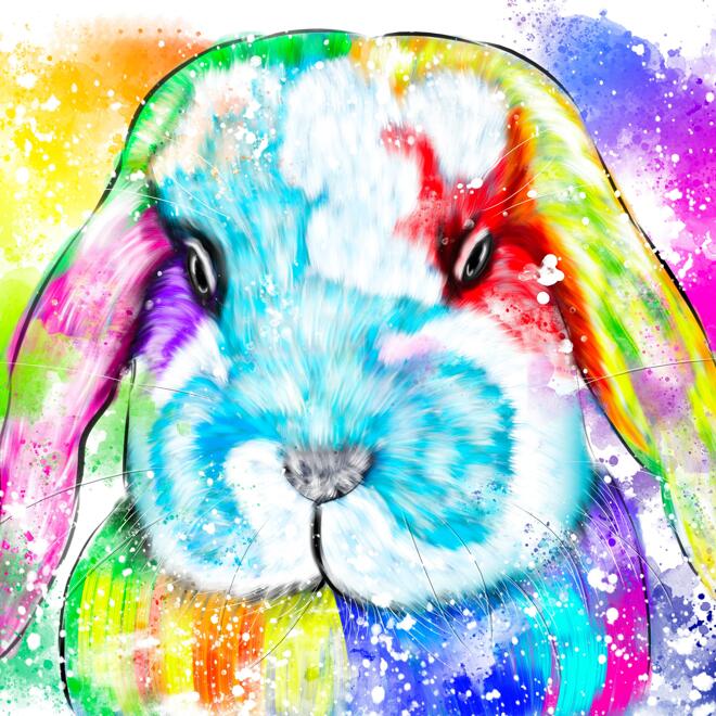 Kresba králíka