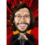 Person as Movie Character Cartoon Caricature