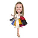 Caricature personnalisée à partir de photos