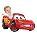 Retrato de Caricatura de Homem Carro